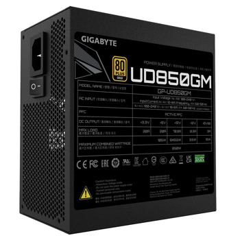 Gigabyte UD850GM, 850W, 80+ GOLD, Modular