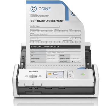 Скенер за документи Brother ADS-1800W, 1200 x 1200dpi, A4, двустранно сканиране, ADF, USB Type-C, Wi-Fi | JAR Computers Brother ADS-1800W ADS1800WTC1