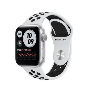 Apple Watch Nike S6 GPS, 44mm Silver MG293BS/A