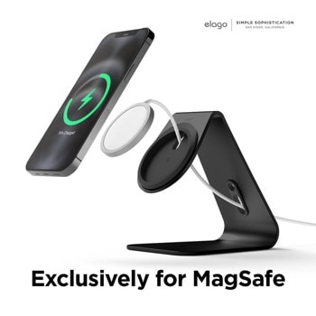 Алуминиева поставка Stand for MagSafe black