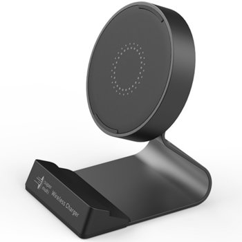 Зарядно устройство LG HLW-TNMP7, от USB-C(ж) към безжично зарядно, 15W, черно | JAR Computers LG HLW-TNMP7