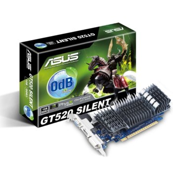 Видео карта GF GT 520, 2GB Asus ENGT520 SL/DI/2GD3(LP), PCI-E, DDR3, 64bit, HDMI & DVI | JAR Computers GF GT 520