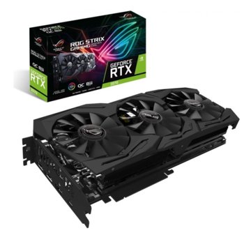 Видео карта Nvidia GeForce RTX 2070, 8GB, Asus Rog Strix, PCI-E 3.0, GDDR6, 256-bit, 3x DisplayPort, 1x HDMI, 1x USB-C | JAR Computers ASUS ROG-STRIX-RTX2070-O8G-GAM