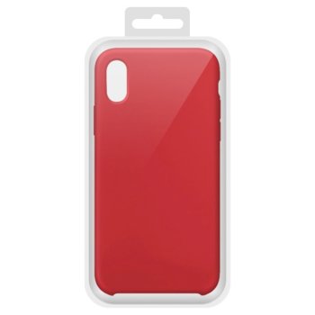 Силиконов гръб Apple iPhone XR Червен Soft touch