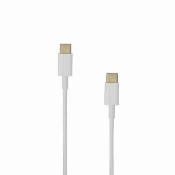 Кабел SBOX TYPEC-1, от USB Type C(м) към USB Type C(м), 1m, бял | JAR Computers SBOX TYPEC-1