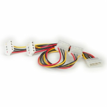 Кабел PSU разклонителен (MOLEX) 5.25 / 4x 5.25 | JAR Computers Кабел PSU разклонителен MOLEX 4x 5.25