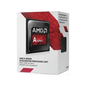 AMD A8-7680 четириядрен (3.50/3.80GHz, 2 MB L2 Cache, FM2+) BOX | JAR Computers AMD A8-7680 AD7680ACABBOX