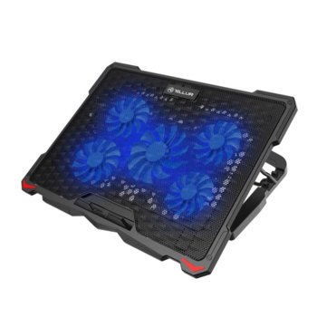 Охлаждаща поставка за лаптоп Tellur Basic, за лаптопи до 17.3" (43.94 cm), USB, черна image
