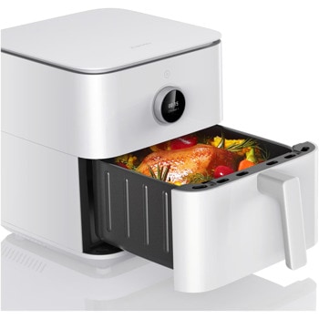 Фритюрник с горещ въздух Xiaomi Smart Air Fryer 6.5, вместимост 6.5 л. SMART контрол, 1800W, Wi-Fi, бял | JAR Computers Xiaomi Smart Air Fryer 6.5L White