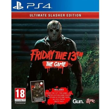 Игра за конзола Friday the 13th: The Game - Ultimate Slasher Edition, за PS4 | JAR Computers Friday the 13th: The Game - Ultimate Slasher (PS4)