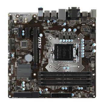 Дънна платка MSI H170M PRO-VDH, H170, LGA1151, DDR4, PCI-E(HDMI&DVI), 6x SATA 6Gb/s, SATAe, 4x USB3.1, Micro-ATX | JAR Computers MSI H170M PRO-VDH
