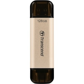 Памет 128GB USB Flash Drive, Transcend JetFlash 930C, USB Type-A 3.2 Gen 1/USB Type-C, златиста | JAR Computers Transcend JetFlash 930C 128GB TS128GJF930C