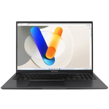 Лаптоп Asus Vivobook 16 X1605VA-MB588 (90NB10N3-M00T00), десетядрен Intel Core i5-1335U 1.3/4.6GHz, 16" (40.64cm) WUXGA IPS Anti-Glare Display, (HDMI), 16GB DDR4, 512GB SSD NVMe, 1x USB 3.2 Gen 1 Type-C, 2x USB 3.2 Gen 1 Type-A, No OS, 1.88kg | JAR Computers Asus Vivobook 16 X1605VA-MB588 90NB10N3-M00T00