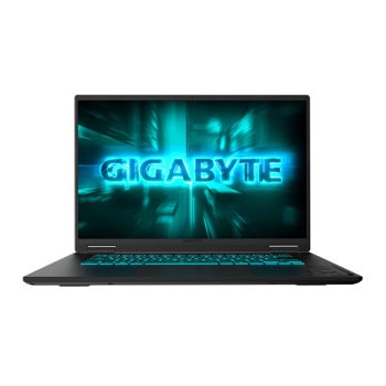 Лаптоп Gigabyte Gaming A16 3VH, осемядрен AMD Ryzen 7 260 3.8/5.1GHz, 16" (40.64cm) WUXGA IPS 165Hz Anti-Glare Display & GF RTX 5060 8GB (HDMI), 32GB DDR5, 1TB SSD, 1x USB 4.0 Type-C, No OS | JAR Computers Gigabyte Gaming A16 3VH