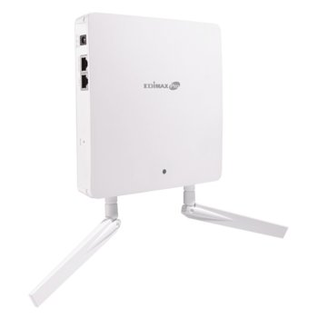 Точка за достъп Edmax WAP1200 Dual-Band Wall-Mount PoE, 2.4/5GHz (1200 Mbps), 2x2dBi външни антени, PoE, RADIUS сървър | JAR Computers Edmax WAP1200 Dual-Band Wall-Mount PoE AccessPoint