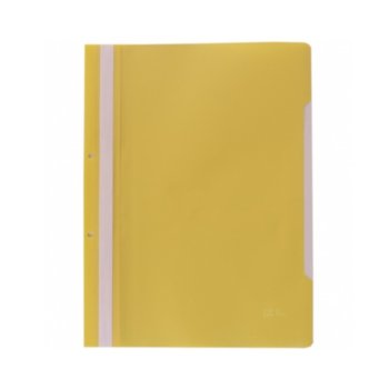 PVC папка, перфорация, жълта, A4 | JAR Computers Папка PVC перфорация жълта