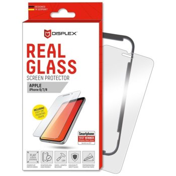 Displex Real Glass 10H Protector 2D iPhone 8/7/6S