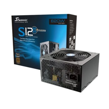 Захранване Seasonic SS-620GB, 620W, 80+ Bronze, 120mm вентилатор | JAR Computers Seasonic SS-620GB Bronze