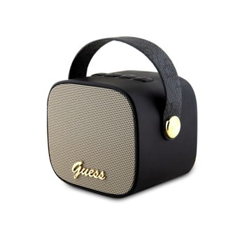 Тонколона Guess GUWSB2P4SMK, 1.0, 5W RMS, Bluetooth, 3.5mm жак, слот за microSD карта, черна, време на работа до 4 часа | JAR Computers Тонколона Guess GUWSB2P4SMK