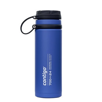 Термо бутилка Contigo Fuse THERMALOCK, 0.7л., неръждаема стомана, без BPA, двустенна, синя | JAR Computers Термо бутилка Contigo Fuse THERMALOCK Blue