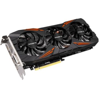 Видео карта GF GTX 1070, 8GB, Gigabyte GV-N1070G1 GAMING-8GD, PCI-E 3.0, GDDR5, 256 bit, Display Port, HDMI, DVI | JAR Computers Gigabyte GV-N1070G1 GAMING-8GD