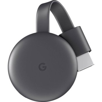 Google Chromecast 3rd Gen HDMI Черен