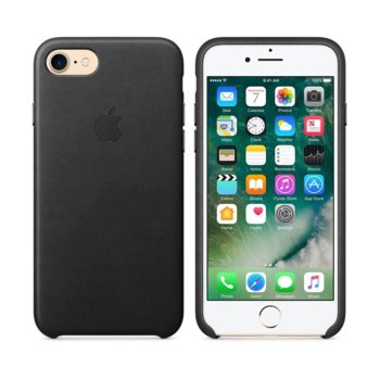 Apple iPhone 7 Leather Case mmy52zm/a Black