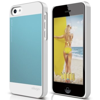 Elago C5 Outfit Morph Aluminum + HD Clear Film