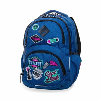 Ученическа раница CoolPack Dart L Badges Blue