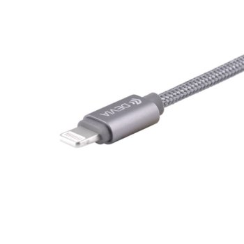 Devia Fashion USB A(м) към Lighting(м) 2m grey