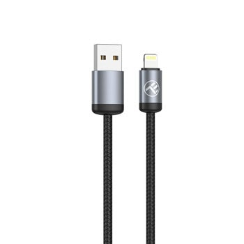 Кабел Tellur TLL155761, от USB A(м) към Lightning(м), 1m, черен | JAR Computers Tellur TLL155761
