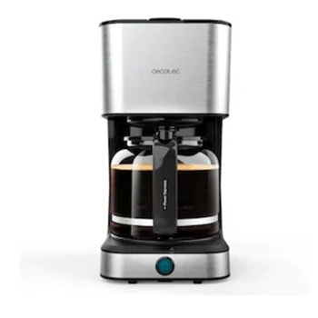 Кафемашина с кана Cecotec 1554 950, 950W, капацитет на резервоара 1.5л., 12 чашки вместимост, технология ExtremeAroma, функция за автоматично изключване, инокс | JAR Computers Cecotec 1554 950