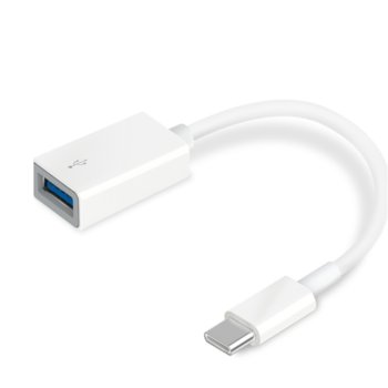Адаптер TP-Link UC400 USB-A (ж) към USB-C (м), бял | JAR Computers TP-Link UC400 USB-A (ж) към USB-C (м)