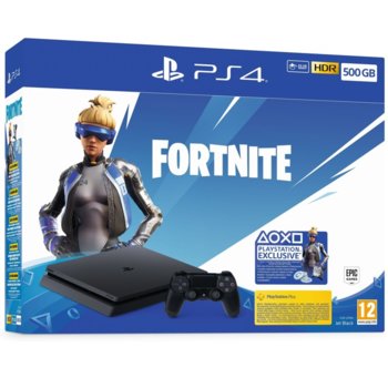 Конзола PlayStation 4 Slim 500GB Fortnite Neo Bundle, черна | JAR Computers PlayStation 4 Slim 500GB Fortnite Neo Bundle
