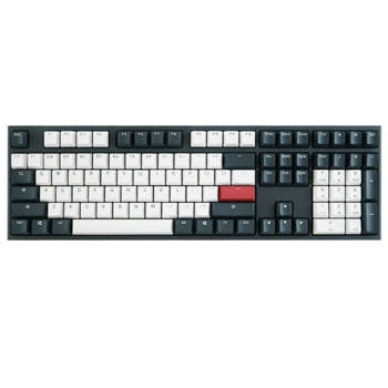 Клавиатура Ducky One 2 Tuxedo, Cherry MX Silver, черна image