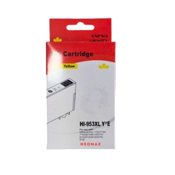 Глава за HP OfficeJet Pro 7720/7730/7740 WF/8200 Series/8700 Series - Yellow - HI-953XLY - Neomax - Неоригинална, заб: 26 ml капацитет | JAR Computers Neomax HI-953XLY