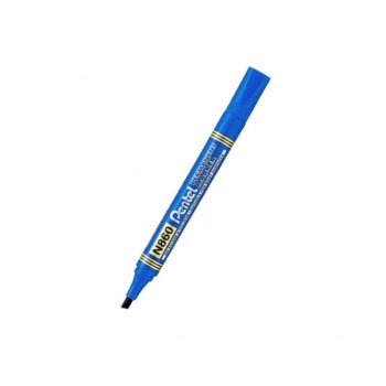 Маркер Pentel N860, син, от 2.5 до 7.0 mm, перманентен | JAR Computers Pentel N860
