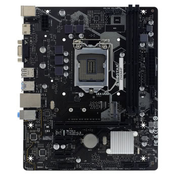 Дънна платка BIOSTAR Z590MHP, Z590, LGA1200, DDR4, PCI-E 4.0 (HDMI/VGA), 4x SATA 6Gb/s, 1x M.2 slot, 2x USB 3.2 Gen 1, microATX | JAR Computers BIOSTAR Z590MHP