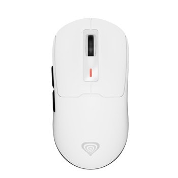 Мишка Genesis Zircon 660, оптична (12 000 dpi), жична/безжична, Bluetooth, USB, бяла, гейминг, 6 програмируеми бутона | JAR Computers Genesis Zircon 660 White NMG-2192
