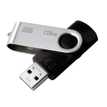 Памет 128GB USB Flash Drive, Goodram UTS2, USB 2.0, черна | JAR Computers Goodram 128GB UTS2 USB 2.0 UTS2-1280K0R11