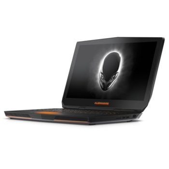 Лаптоп Dell Alienware 15 (5397063762781), четири-ядрен SkyLake Intel Core i7-6700HQ 2.6/3.5GHz, 15.6" (39.62 cm) IPS Full HD LED Display & GeForce GTX 970M 3GB (mini DP&HDMI), 16GB, 256GB SSD & 1TB HDD 7200 rpm, 4x USB 3.0, Windows 10 | JAR Computers Dell Alienware 15 5397063762781