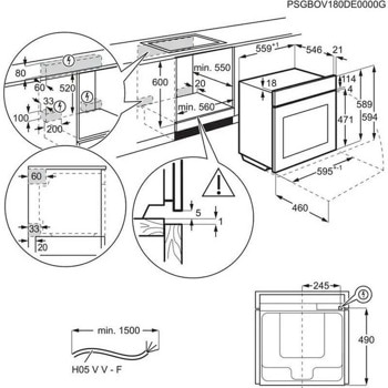 Electrolux KOEAP31WT
