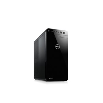 Настолен компютър Dell XPS 8910 (5397063956470_JR9-00010) + Xbox 360 Controller, четириядрен Skylake Intel Core i5-6400 2.7/3.30GHz, NVIDIA GeForce GTX 1070 8GB GDDR5, 8GB DDR4 RAM, 1TB HDD, 3x USB 3, клавиатура и мишка, Windows 10 | JAR Computers Dell XPS 8910 5397063956470_JR9-00010