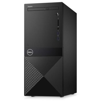 Настолен компютър Dell Vostro 3670 MT (N112VD3670EMEA01_1901_UBU), шестядрен Coffee Lake Intel Core i5-8400 2.8/4.0 GHz, 8GB DDR4, 256GB SSD, 2x USB 3.1, клавиатура и мишка, Linux | JAR Computers Dell Vostro 3670 MT N112VD3670EMEA01_1901_UBU