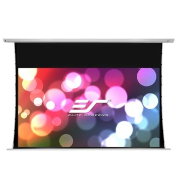 Екран Elite Screens Saker Tab-Tension SKT150XH-E12-AUHD, за стена, White, 3320 x 1869 мм, 150" (381 cm), 16:9 | JAR Computers Elite Screens SKT150XH-E12-AUHD