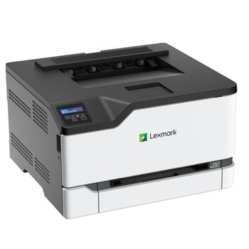 Лазерен принтер Lexmark CS331dw, цветен, 2400 x 600 dpi, 24 стр/мин, LAN, Wi-Fi, USB, A4 | JAR Computers Lexmark CS331dw Printer High Volt DZ AT BA BE B
