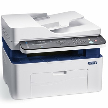 Мултифункционално лазерно устройство Xerox WorkCentre 3025 NI, монохромен, принтер/скенер/копир/факс, 600x600 dpi, 20стр/мин, ADF, WiFi 802.11n, LAN 10/100, USB, A4, 2г. | JAR Computers Xerox WorkCentre 3025N (with ADF)