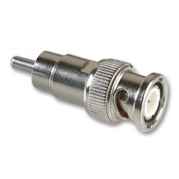 Букса BNC мъжка, към RCA мъжка, DeTech 10 бр - 17153 | JAR Computers RCA мъжка, DeTech 10 бр 17153