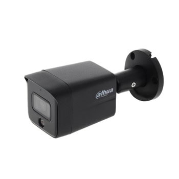IP камера Dahua IPC-HFW1639TC-A-IL-0280B-S6 Black, насочена "bullet" камера, 6Mpix(3200x1800@20FPS), 2.8mm обектив, H.265+/H.265/H.264+/H.264/MJPEG, IR осветеност (до 30m), външна IP67, PoE, microSD слот до 256GB, микрофон | JAR Computers Dahua IPC-HFW1639TC-A-IL-0280B-S6 Black