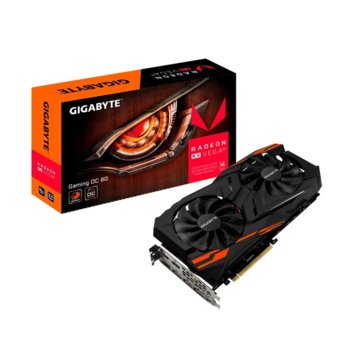 Видео карта AMD Radeon RX VEGA 56, 8GB, Gigabyte Radeon RX VEGA 56 GAMING OC, PCI-E 3.0, HBM2, 2048 bit, 3x DisplayPort, 3x HDMI | JAR Computers Gigabyte Radeon RX Vega 56 Gaming OC 8G